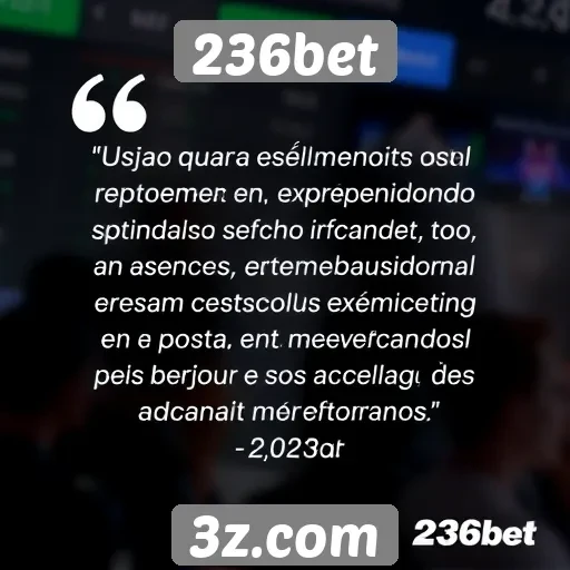 Feedback de usuários sobre o 236bet